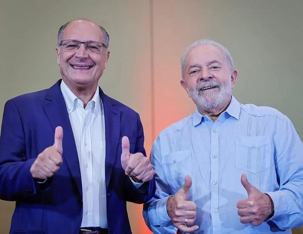 Geraldo Alckmin e Lula - Redes sociais 