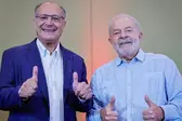 Geraldo Alckmin e Lula - Redes sociais  (Foto: G1)