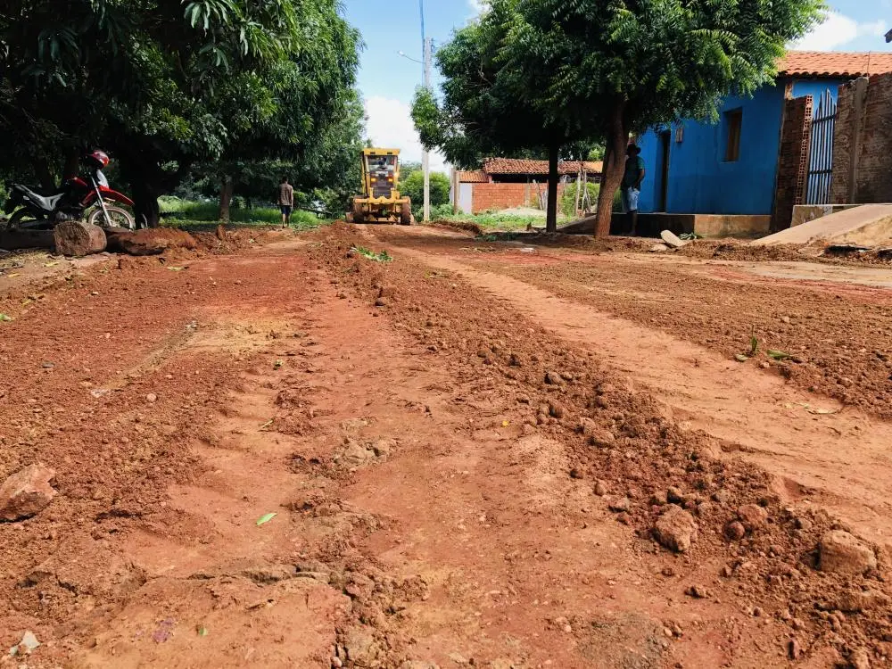 Pavimentação na Serra dos Pinheiros 