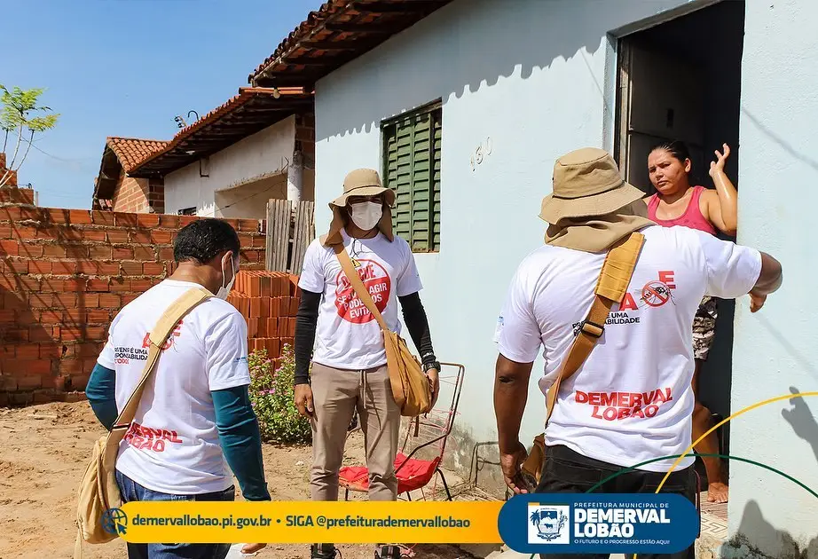 Prefeitura de Demerval Lobão realiza ação de combate a dengue no município