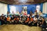 Entrega de kits para as futuras mamães  (Foto: ASCOM )