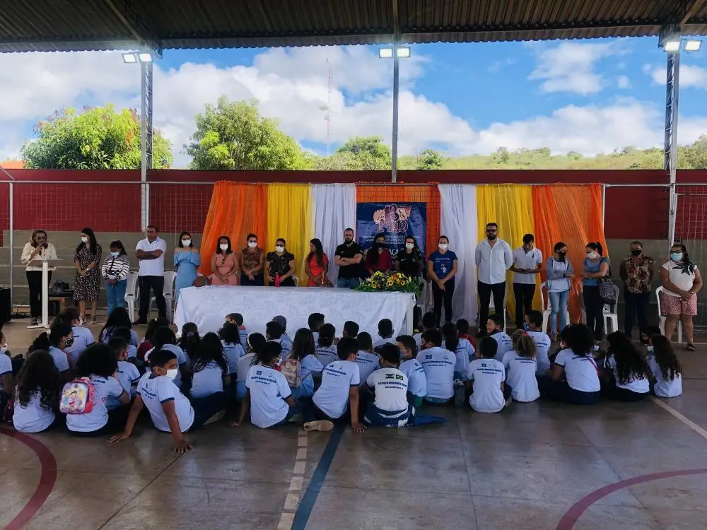 Palestra com polícia civil