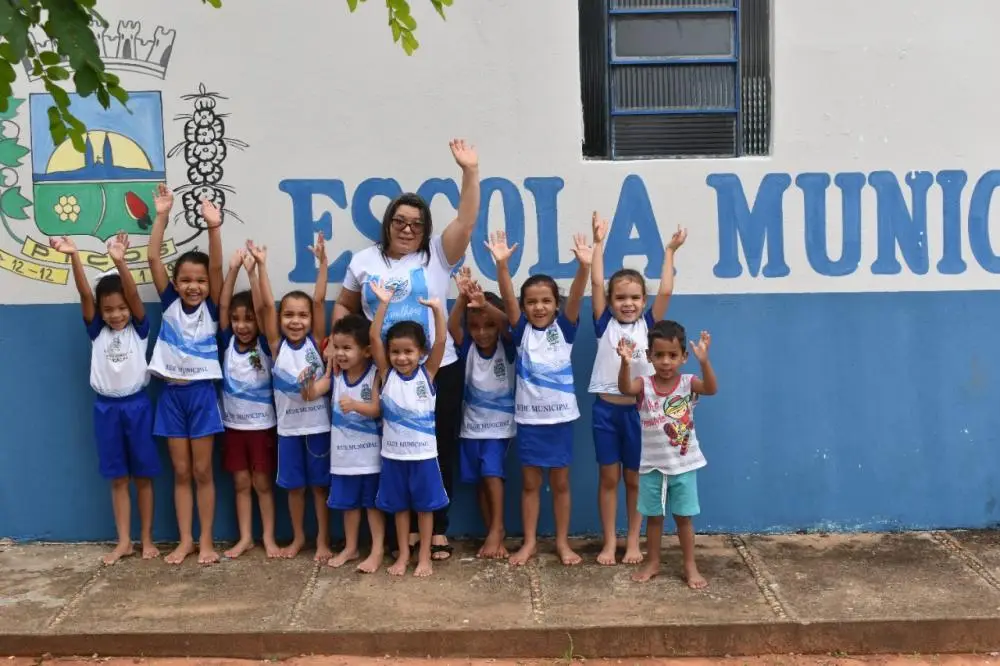 Com a reabertura da Escola, alunos da Educação Infantil estão sendo contemplados (Foto: Wagner Avelino)