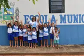 Com a reabertura da Escola, alunos da Educação Infantil estão sendo contemplados (Foto: Wagner Avelino) (Foto: CCOM)
