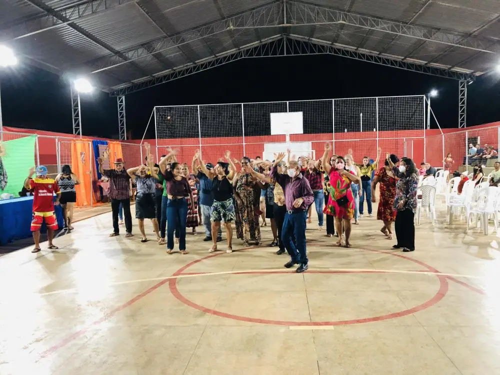 Festa Junina do Projeto da Secretaria Municipal de Esporte, Lazer, Cultura e Turismo