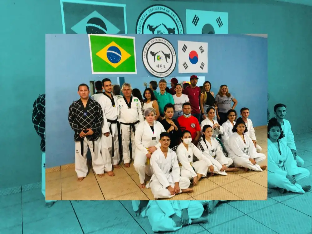 Avaliação para troca de faixas do Taekwondo em Dom Expedito Lopes