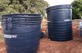 Caixas d’água  (Foto: ASCOM )
