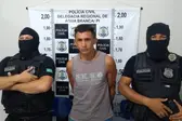 Sérgio Reis foi encaminhado para Delegacia de Polícia de Água Branca (Imagem: Divulgação PC) (Foto: Canal 121)