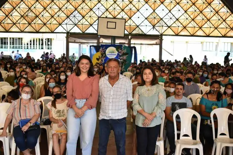 II Jornada Pedagógica sendo realizada pela SEME (Foto: Maria Ivonete)