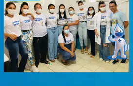 Dia D de vacinação em Dom Expedito Lopes (Foto: ASCOM )